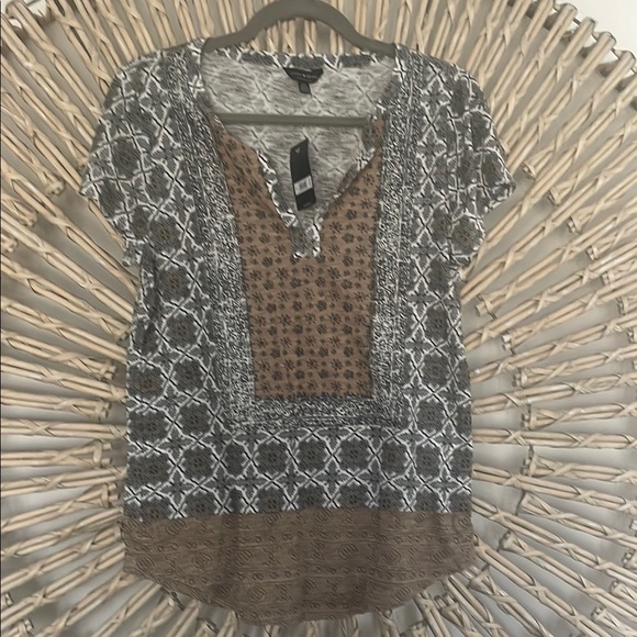 Women's Multicolor Patterned Top - Picture 1 of 4